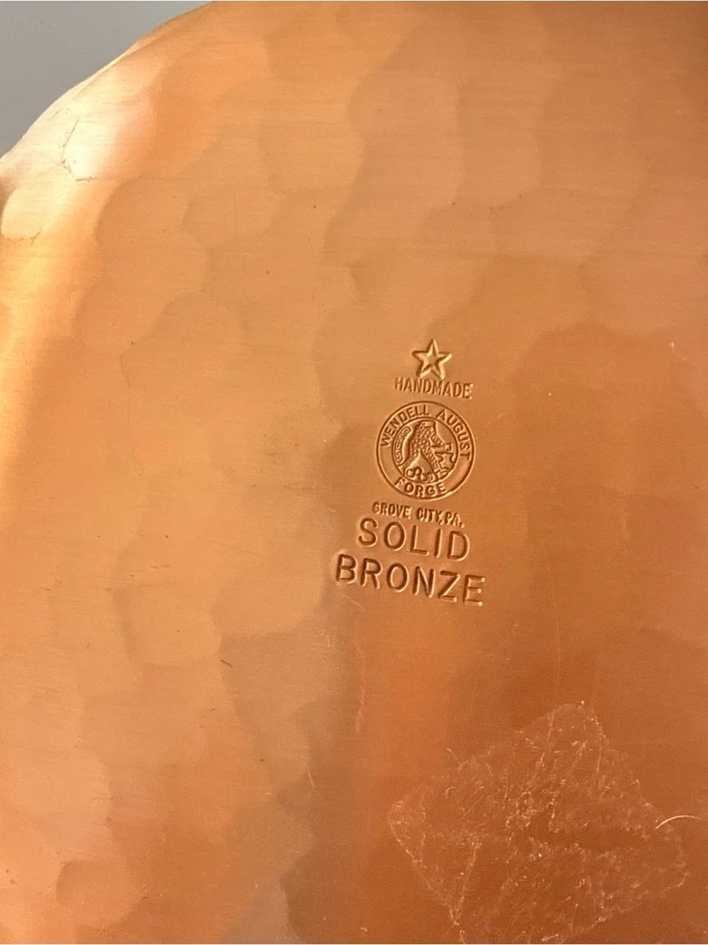 Bronze plate Commemorative 1979 Metropolitan President’s Conference